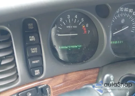 2002 Buick Lesabre Custom из США, поврежденный, VIN 1G4HP54K92U180108